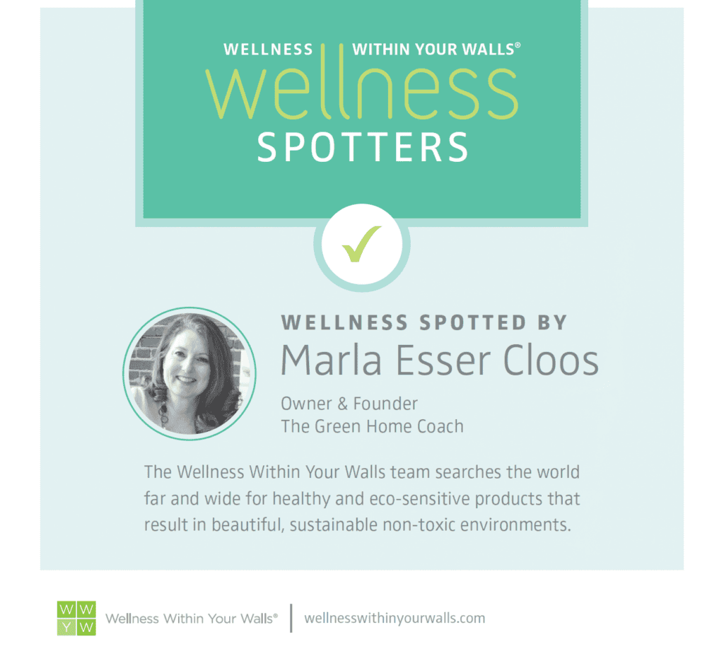 Marla Esser Cloos Wellness Spotter supporting Wellness Within Your Walls Certification and Healthy Home Certification
