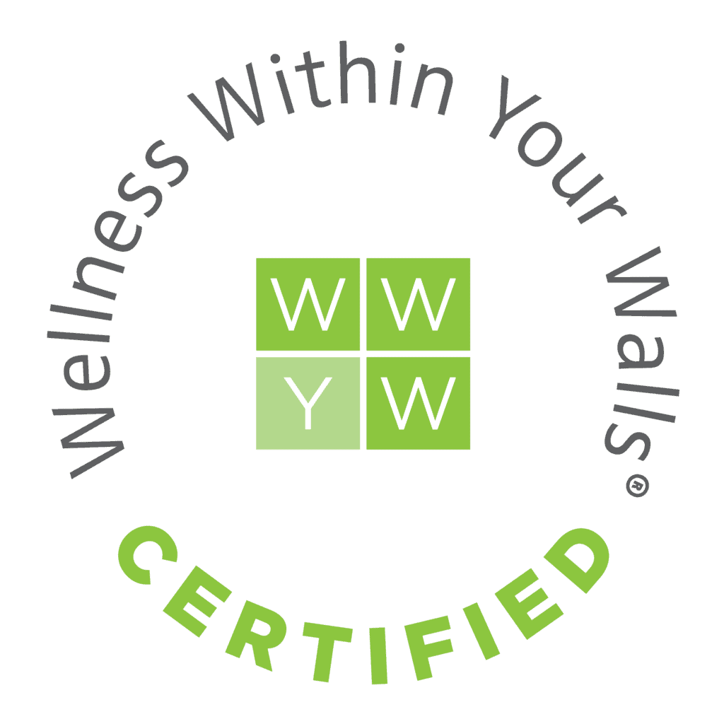 Wellness Within Your Walls Certification seal for Healthy Home Certification
